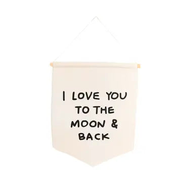 Banner: I Love You to The Moon and Back