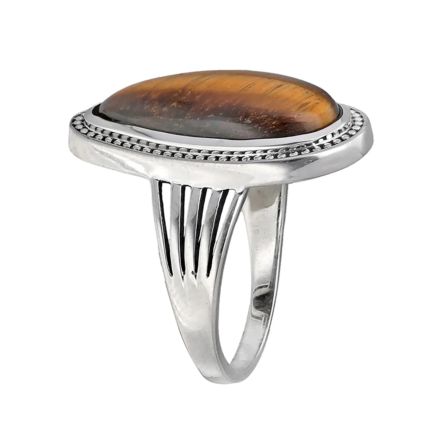 Rings: Sterling Silver Tiger's Eye