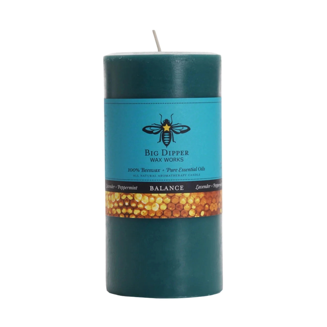 Candles: Beeswax Pillars: Three Sizes (Various Scents)