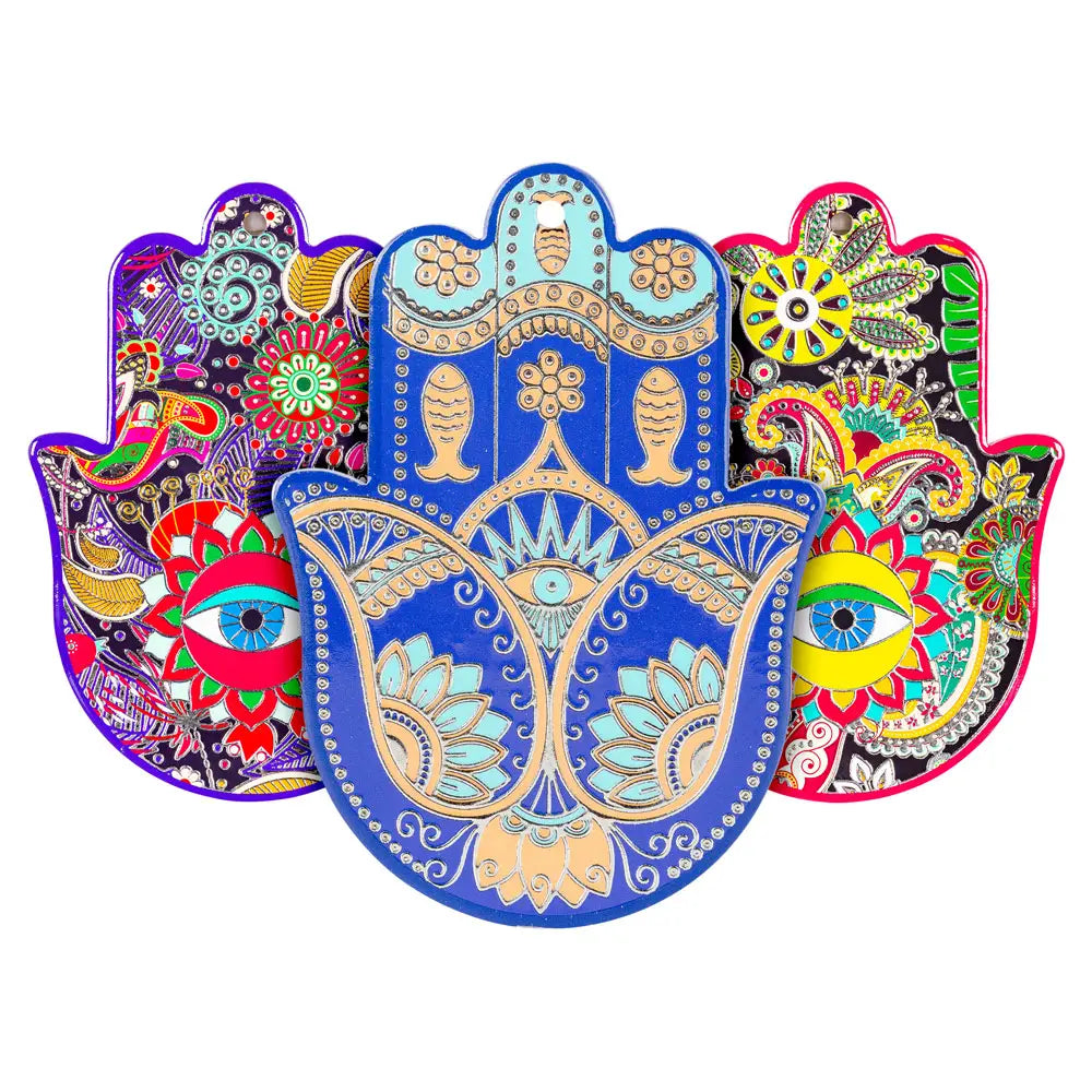 Wall Decor: Ceramic Hamsa (Various Color)