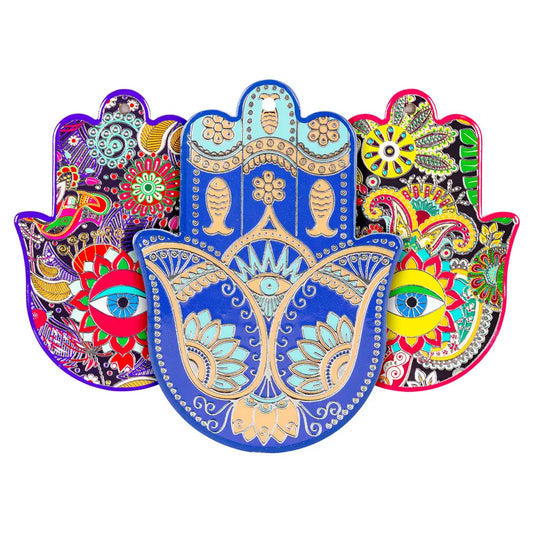 Wall Decor: Ceramic Hamsa (Various Color)