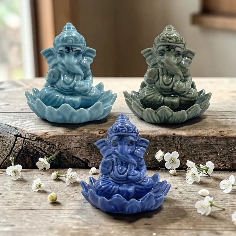 Incense Holder: Ganesh (Three Colors)