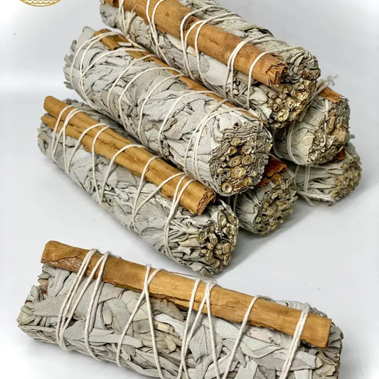 Sage: Cinnamon with White Sage Bundle