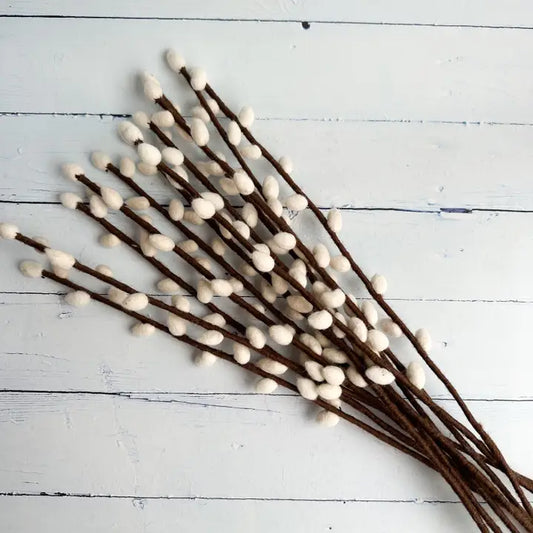 Felted Pussy Willow Stems