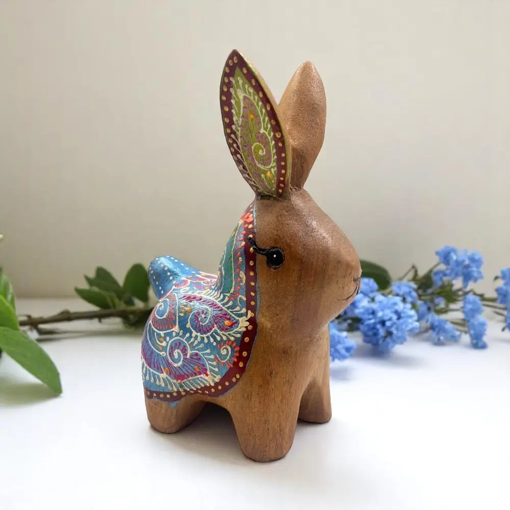 Wooden Bunny: Various Colors
