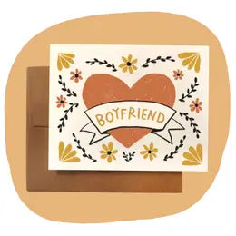 Card: Classic Heart Cards - Assorted - Wife, Husband, Boyfriend, Girlfriend, Mom & Dad