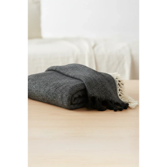 Blanket: 100% Cotton Throw (Three Designs/Colors)