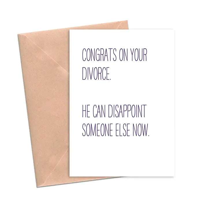 Cards: He Can Disappoint Someone Else Now