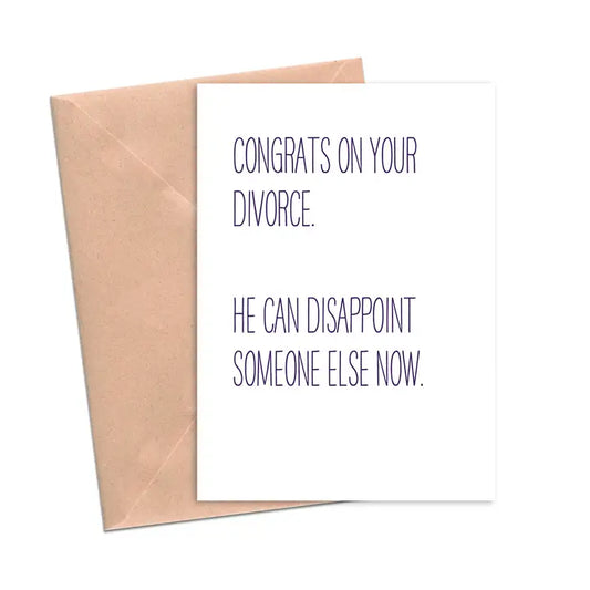 Cards: He Can Disappoint Someone Else Now