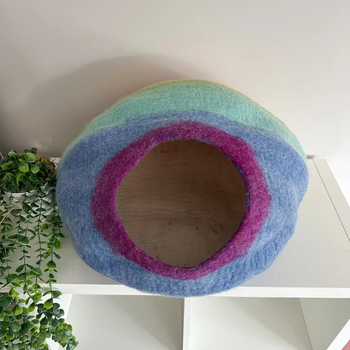 Felted Pet Bed/Cave