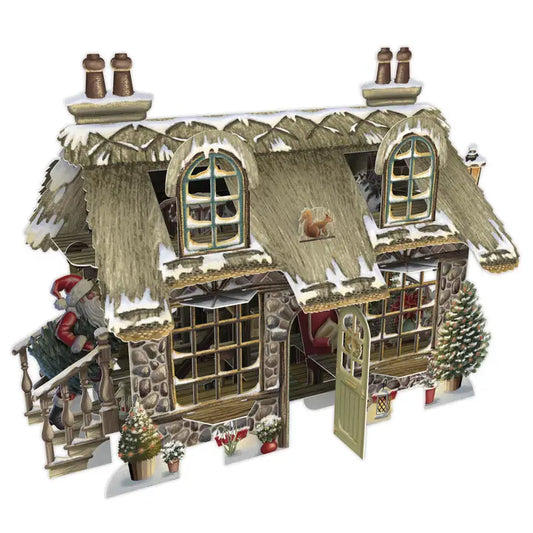 Cards: 3D Pop-Up Cozy Cottage