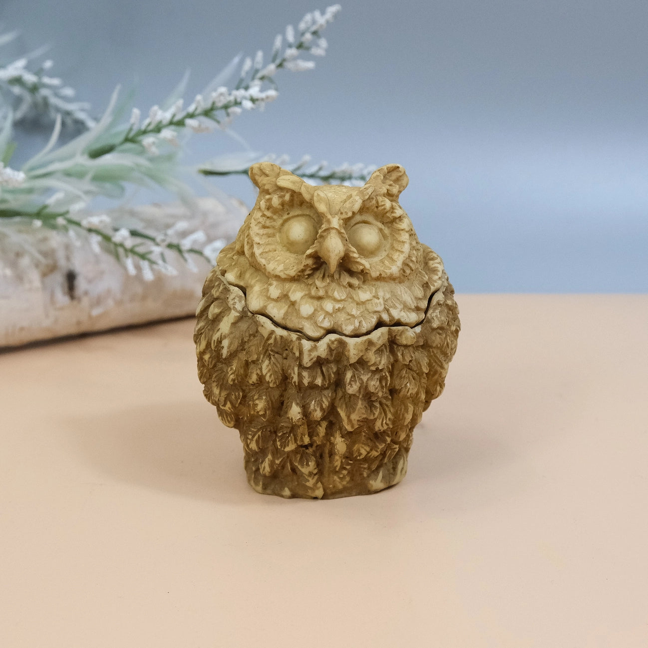 Box: Handmade Owl Trinket Box
