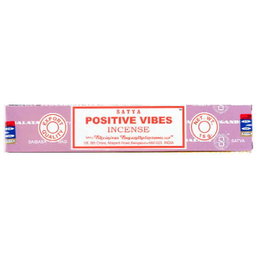 Incense Sticks: Positive Vibes
