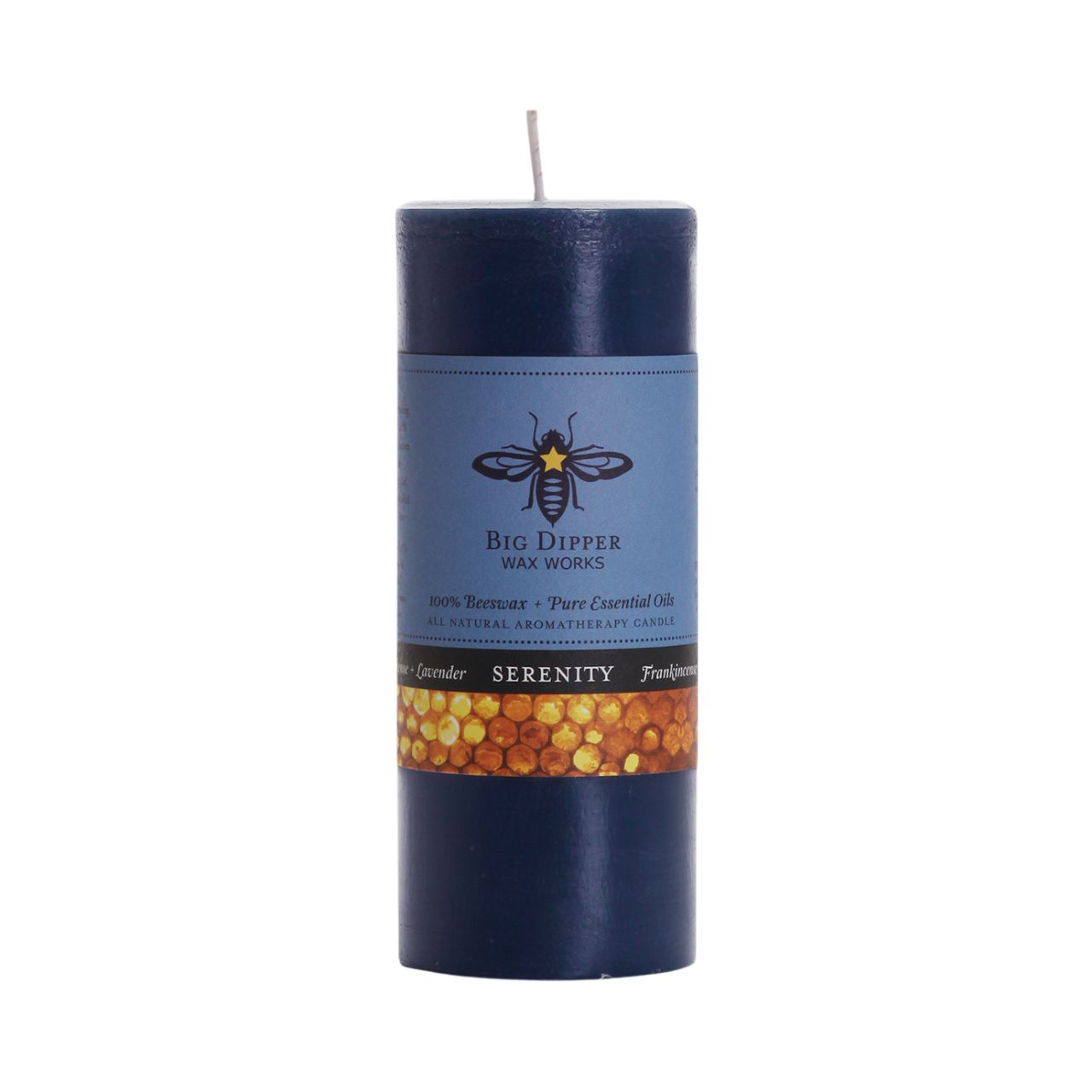 Candles: Beeswax Pillars: Three Sizes (Various Scents)