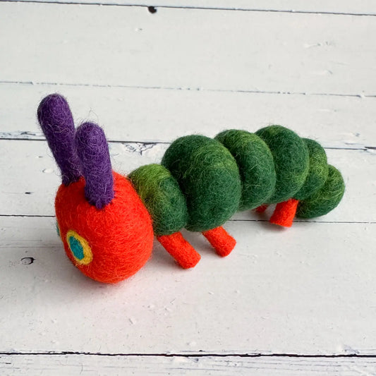 Felted Very Hungry Caterpillar