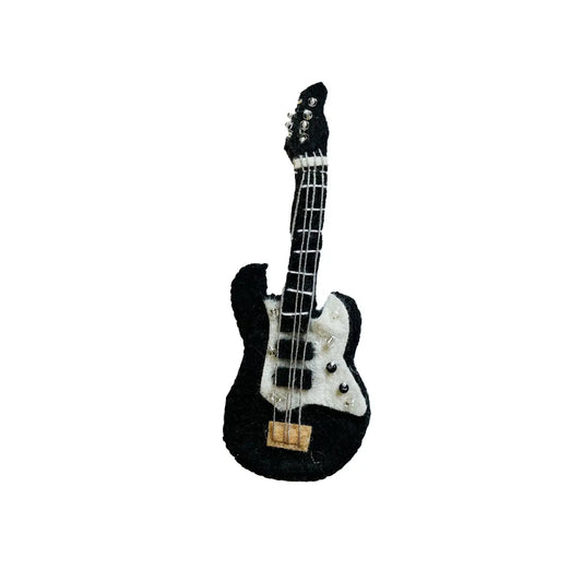 Ornaments: Black Electric Guitar