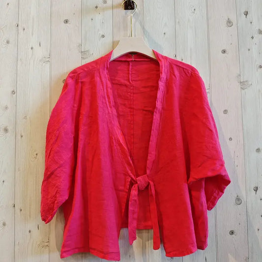Cardigan: 100% Linen (Two Colors)