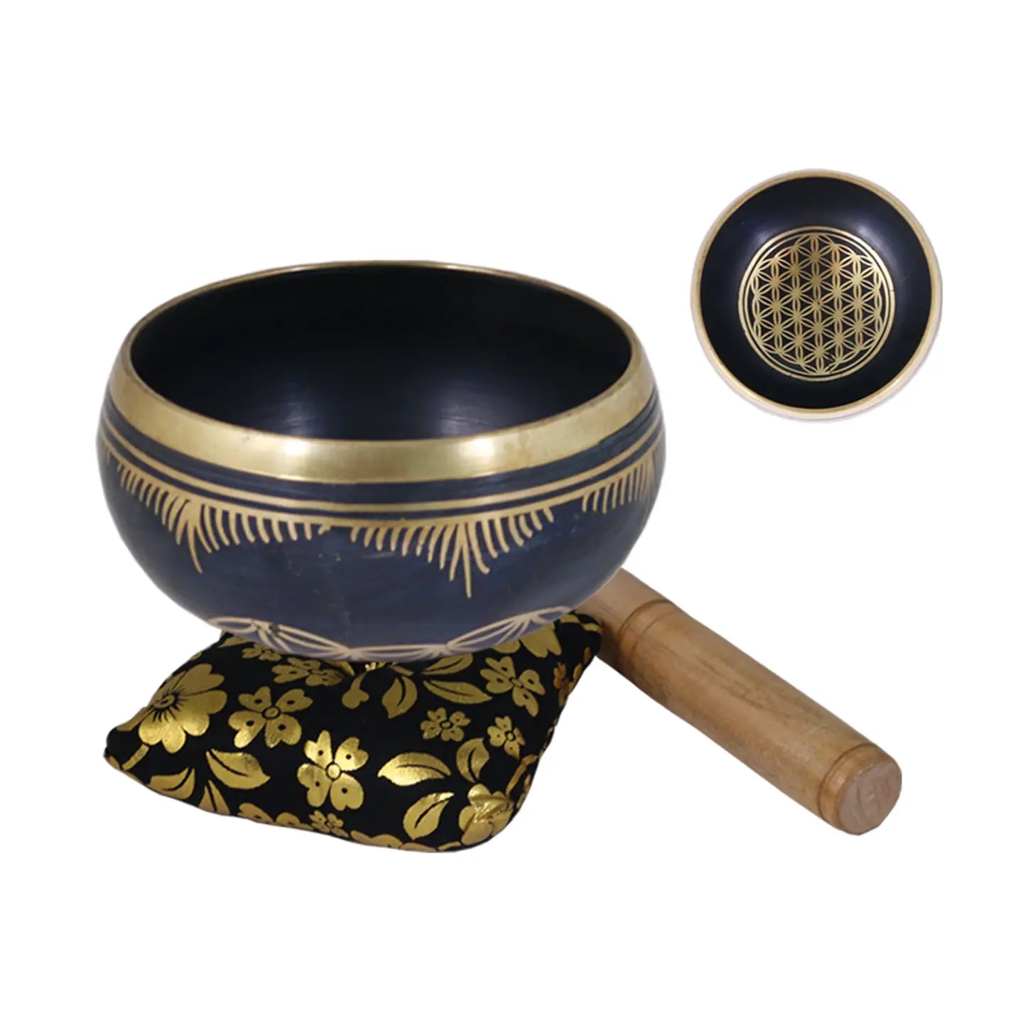 Singing Bowls: Medium Black or Purple