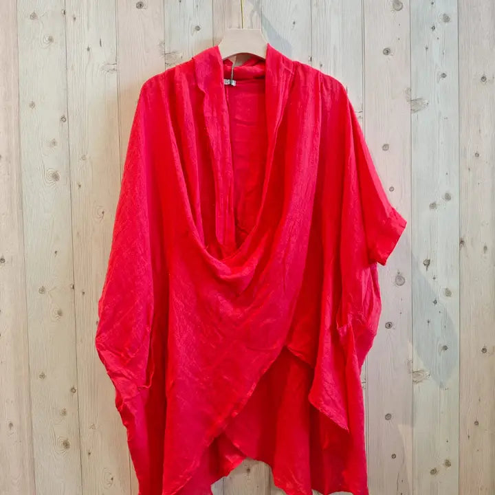 Blouse: Oversized Linen (Three Colors)