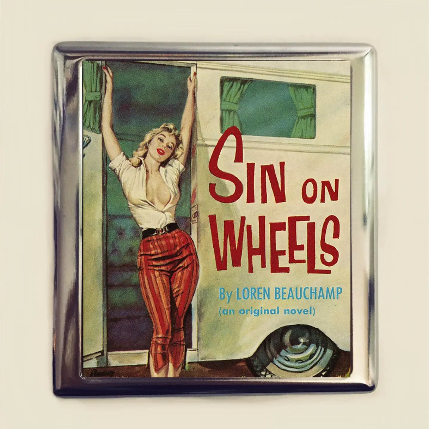 Cigarette Case: Sin On Wheels
