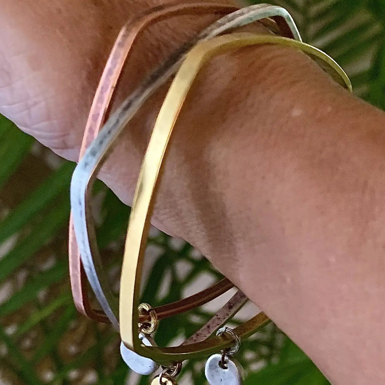 Bracelet: Tricolor Bangle