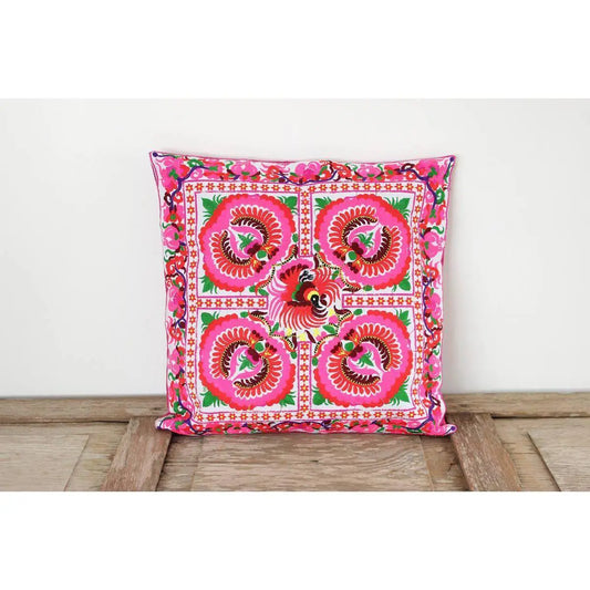 Pillow: Embroided Hmong Pillow (Various Styles/Colors)