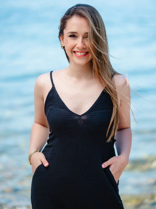 Dress: Double Gauze Cotton Maxi Slip