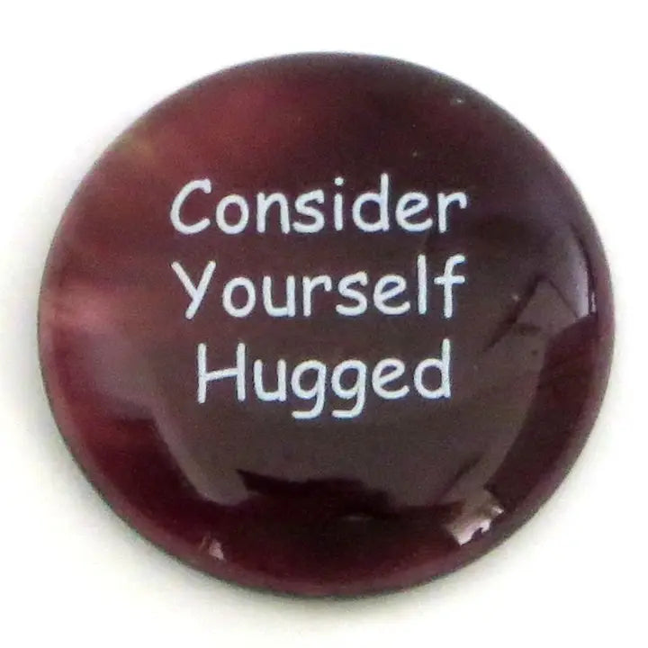 Palm Stone: Consider Yourself Hugged (Various Colors)
