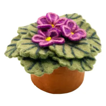 Felted Potted Flower (Various)