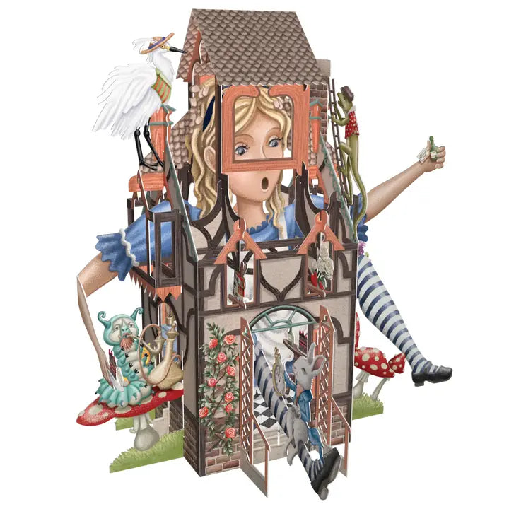 Cards: 3D Pop-Up Alice in Wonderland