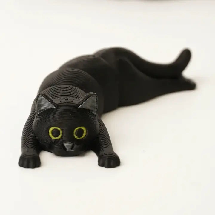 3D Printed Fidget Cats: (Various Colors)