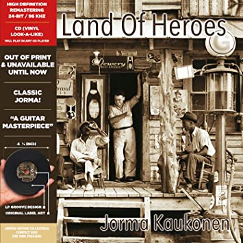 CD: Jorma Kaukonen "Land of Heroes"