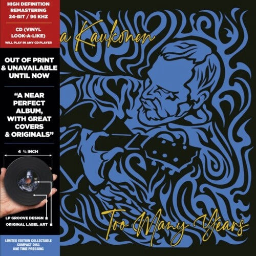 Vinyl: Jorma Kaukonen "Too Many Years" Double LP (Unsigned)