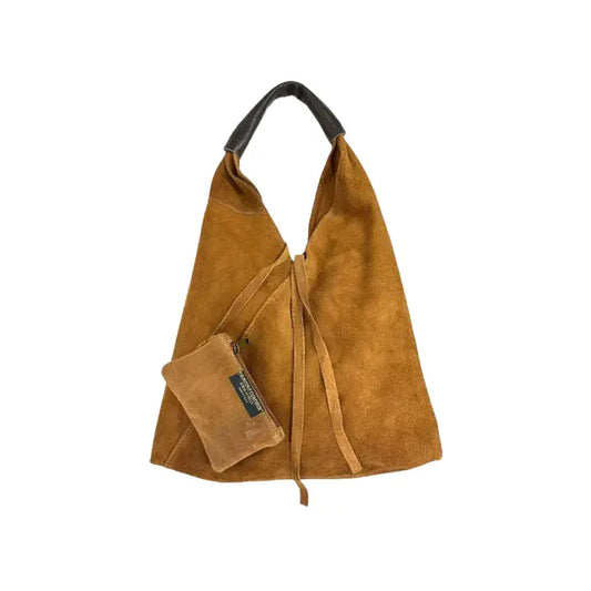 Shoulder Bag: Suede/Leather (Various Colors)