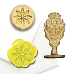 Sealing Wax Stampers: Florentine Brass (four varieties)