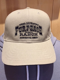 Hats - Fur Peace Ranch Logo Baseball Hat - Stone