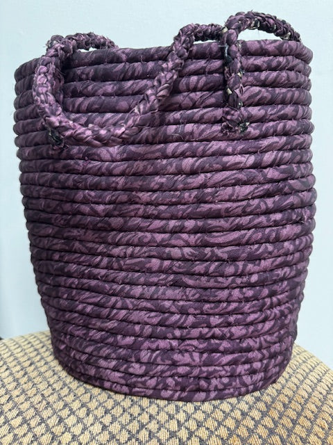 Silk Coil Basket/Bag Medium