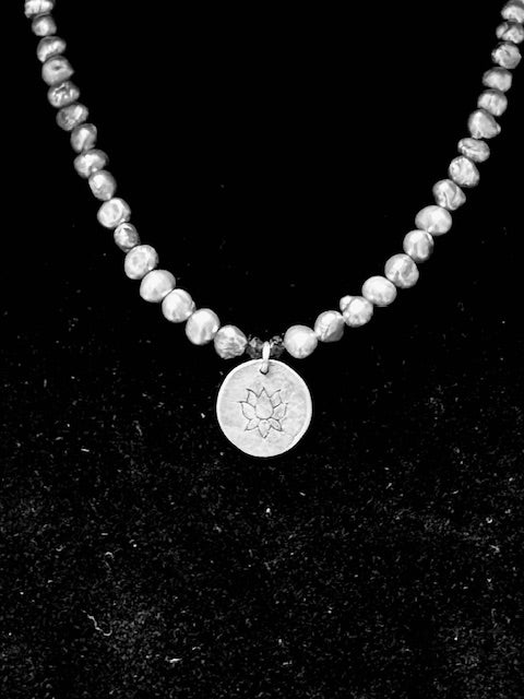 Necklace: Freshwater Pearl with Charm
