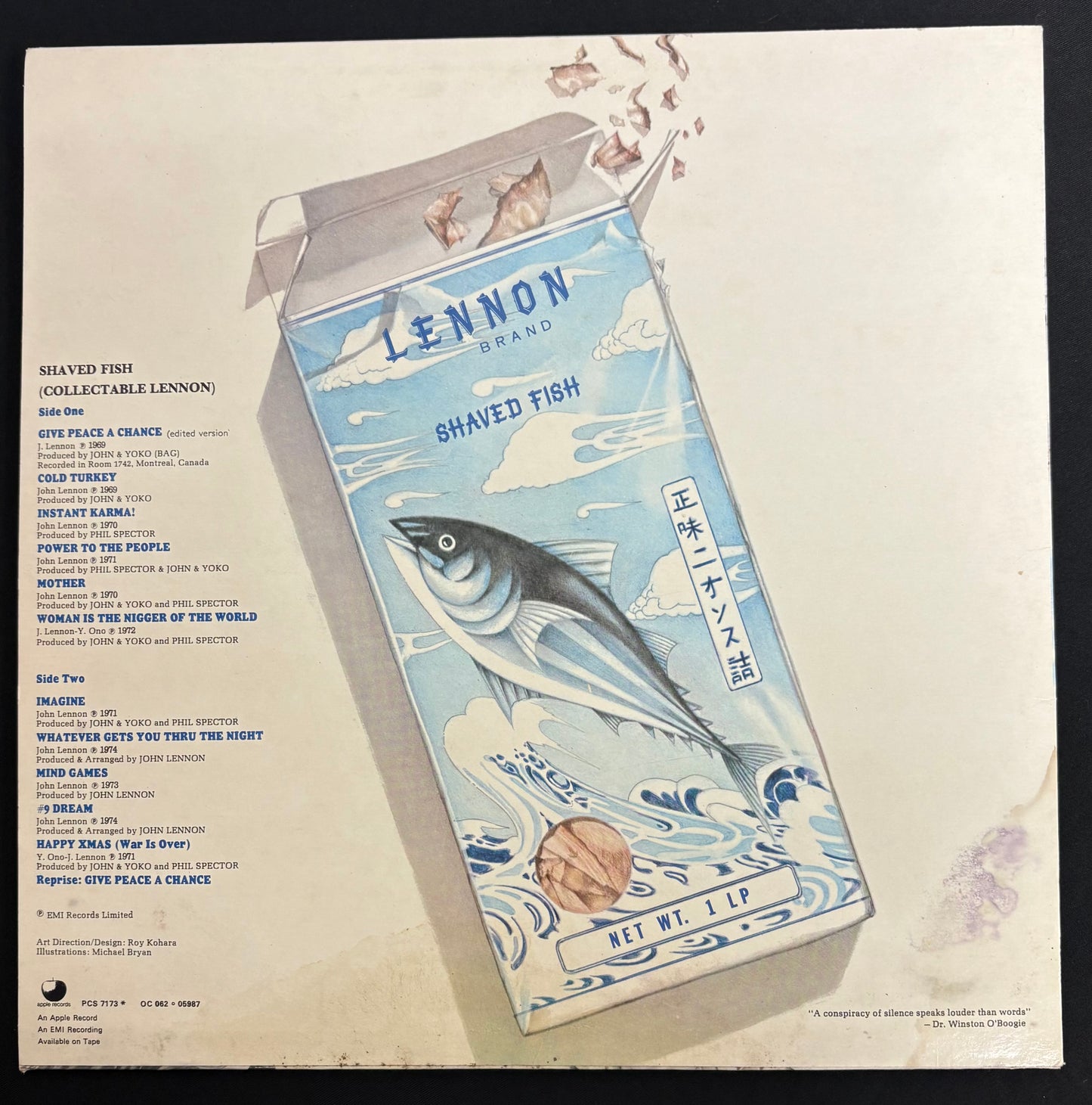Lennon, Plastic Ono Band - Shaved Fish (JH)