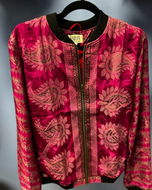 Jacket: Silk Bomber