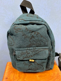 Backpack: Block Print Cotton