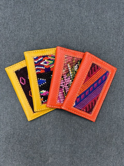 Wallet: Small Leather Card Holder (Two Colors)