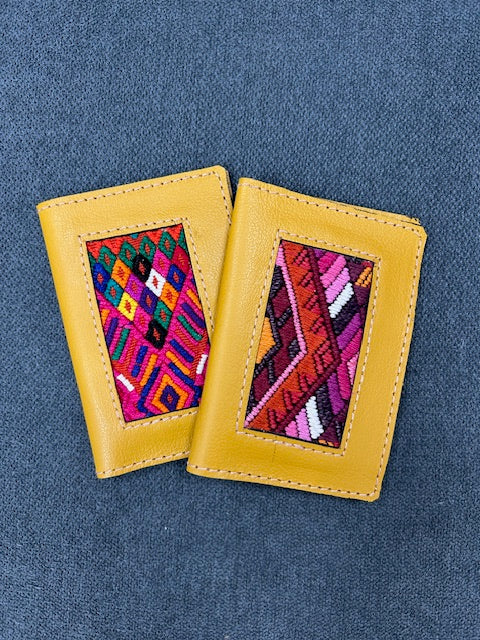 Wallet: Large Leather Card Holder (Various Colors)