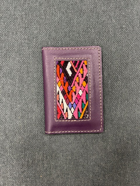 Wallet: Large Leather Card Holder (Various Colors)