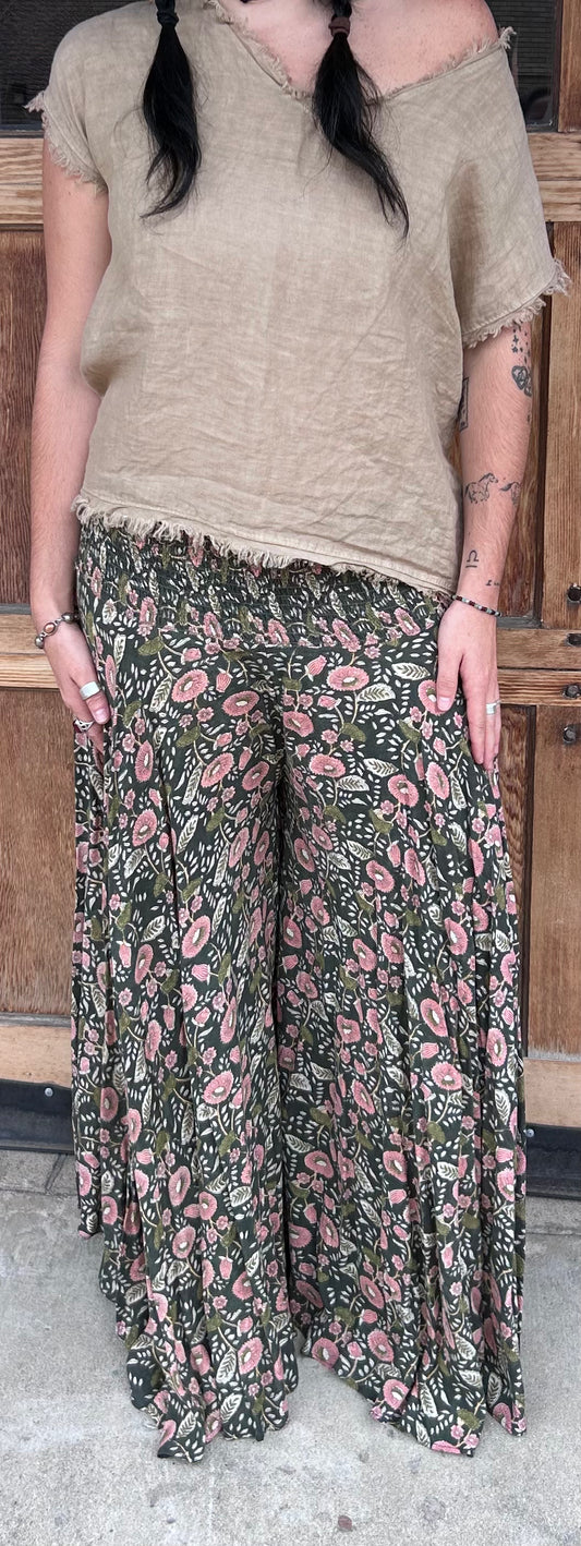Pants: Natural Life Palazzo Pants (Second Chances)