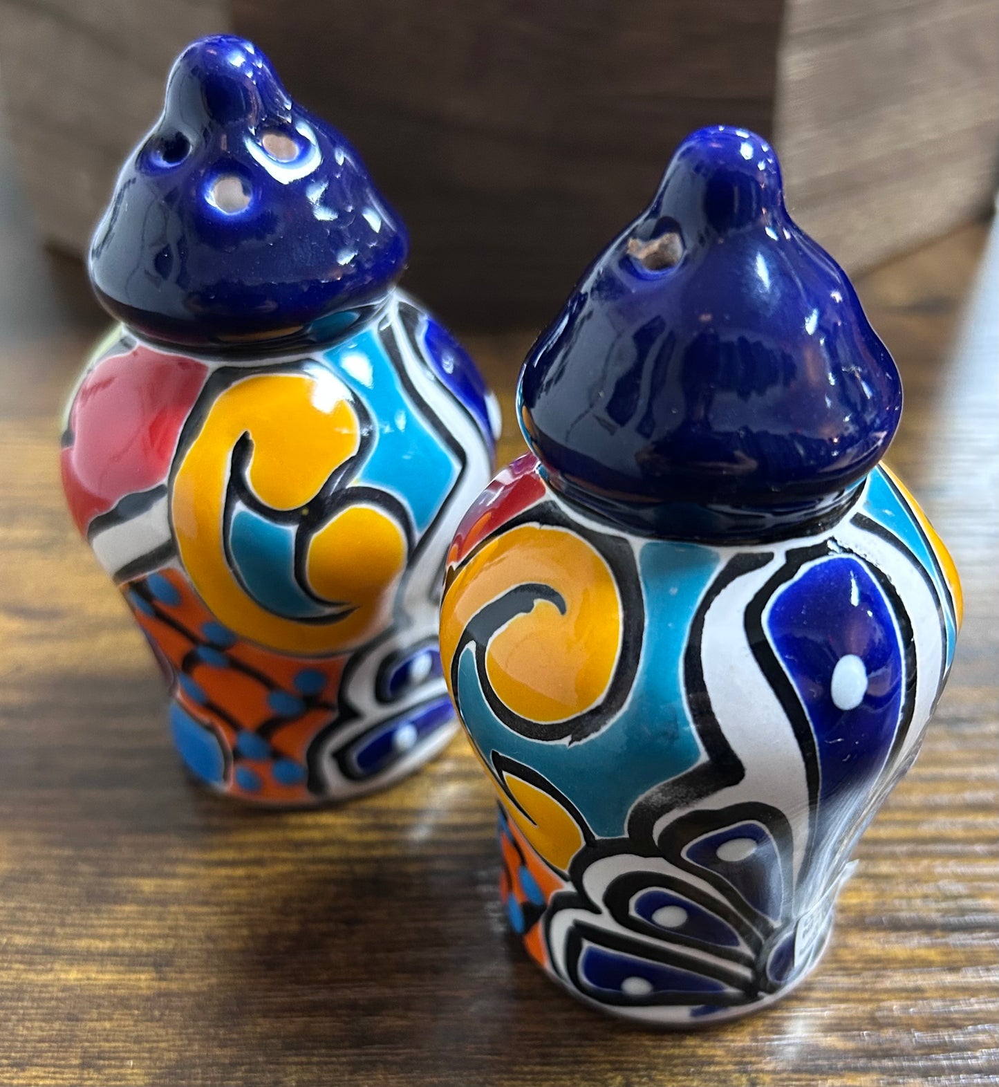 Salt & Pepper Shakers: Mexican Style (Two Designs)