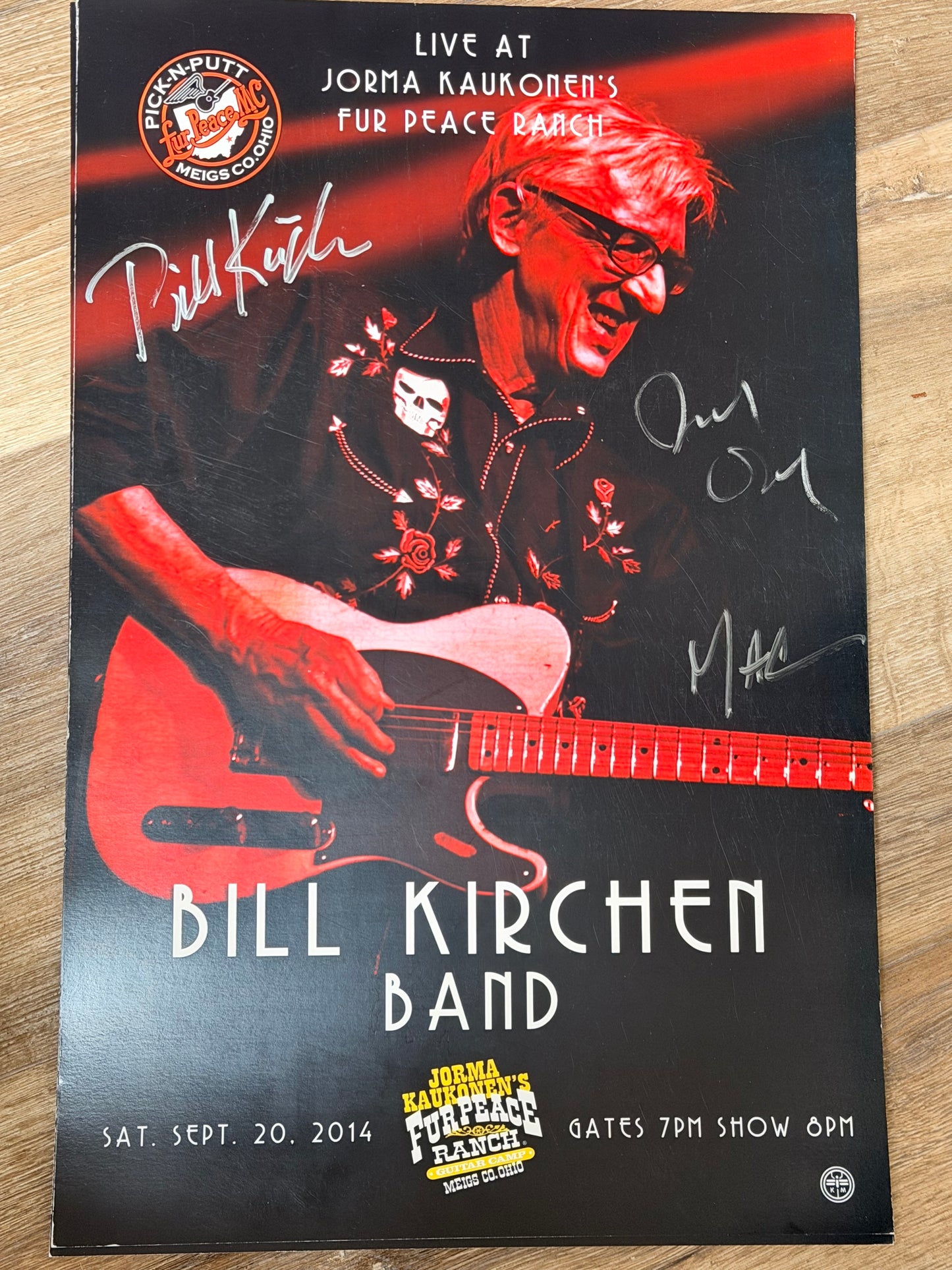 FPS - 09/20/2014 Bill Kirchen Band (SIGNED)