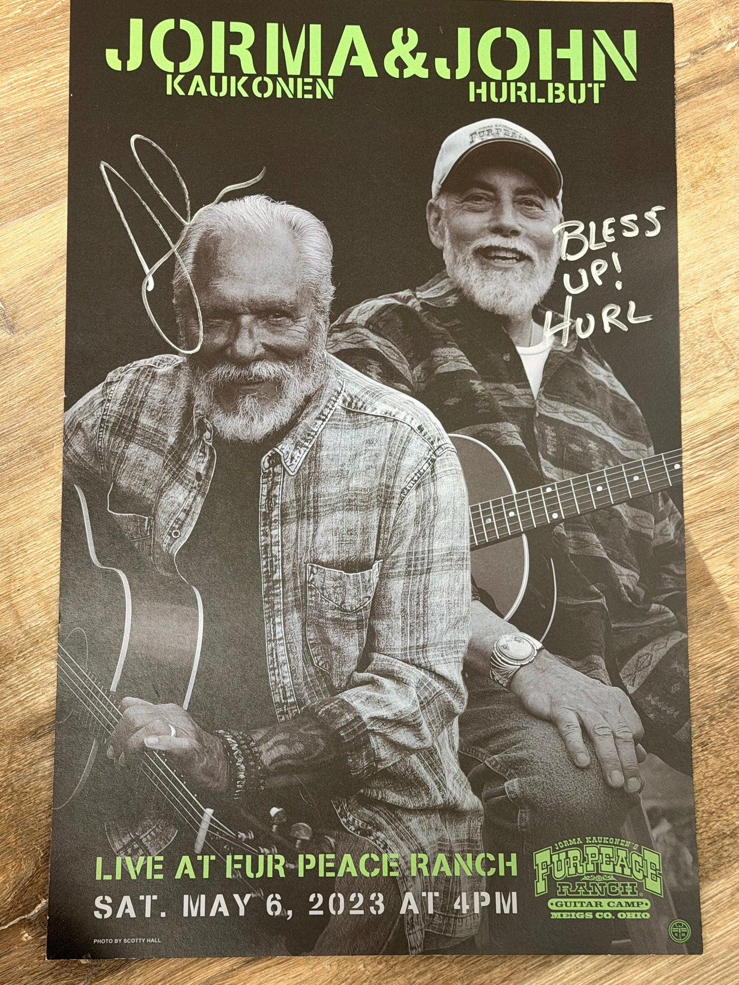 FPS - 05/06/2023 Jorma Kaukonen & John Hurlbut (SIGNED)
