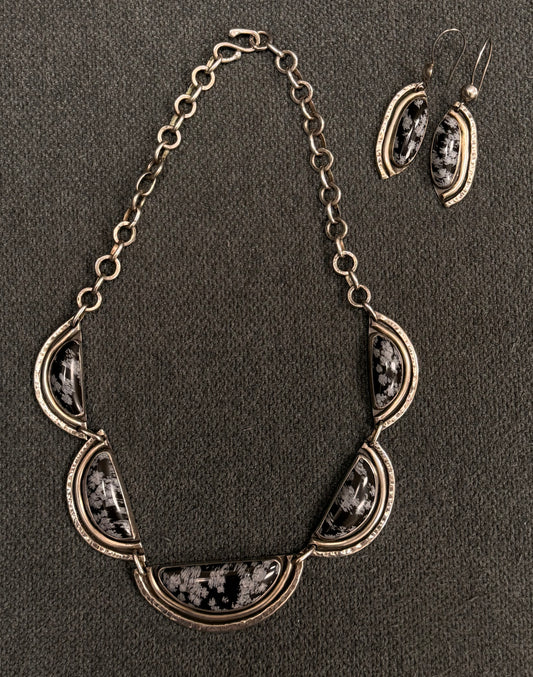 Jewelry Set: Necklace and Earrings (Second Chances)