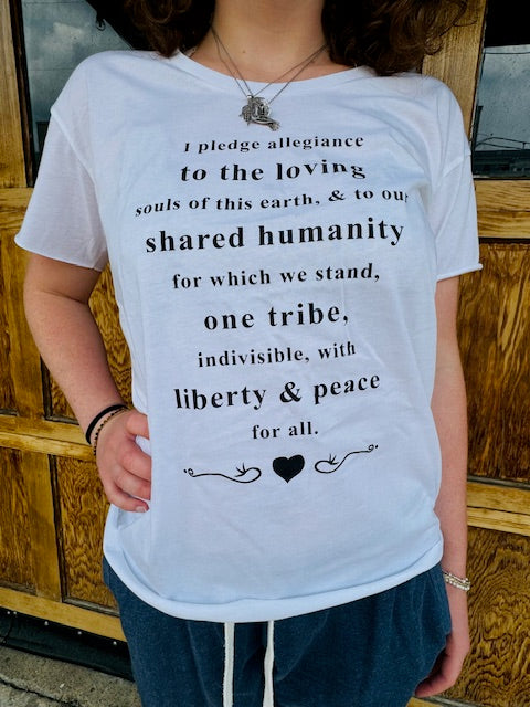 T-Shirt: I Pledge Allegiance to The Loving...